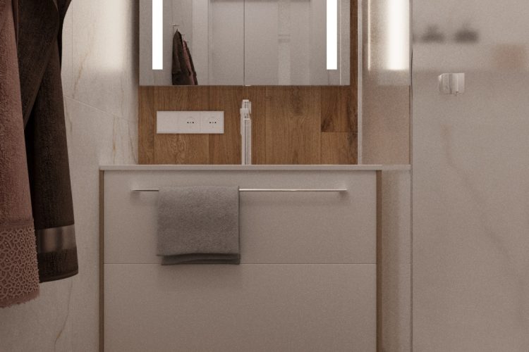 Дизайн ванной в типовой квартире